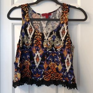 Hot Kiss Pattern Top